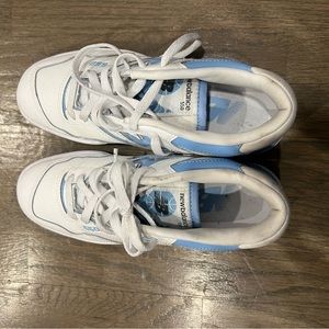 Blue new balance 550 size women 8